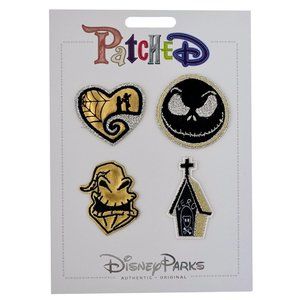 New! Disney 2" Embroidered Patches of Tim Burton's Nightmare Before Christmas